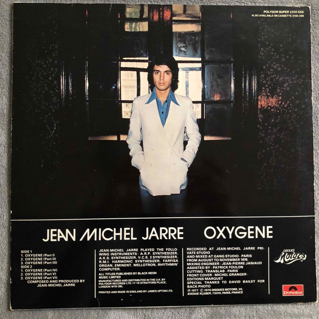 Jean Michel Jarre Oxygene Greetings From The Garden State